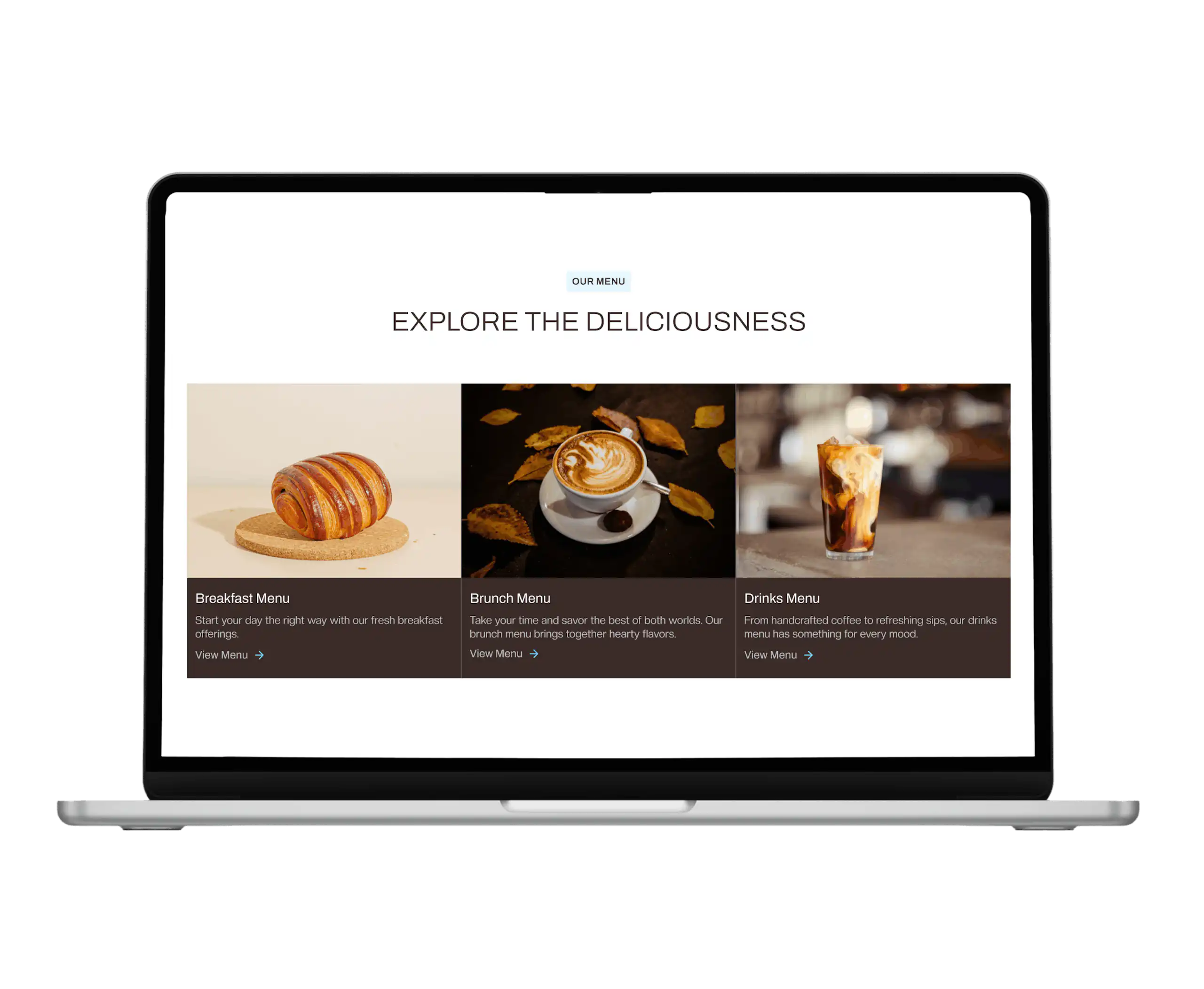 Double 4 Café – Increase customer acquisition through high-performance Website and branding